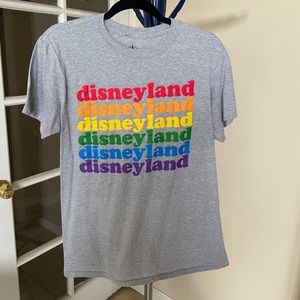 Disney Parks disneyland Pride T-shirt, grey. Medium